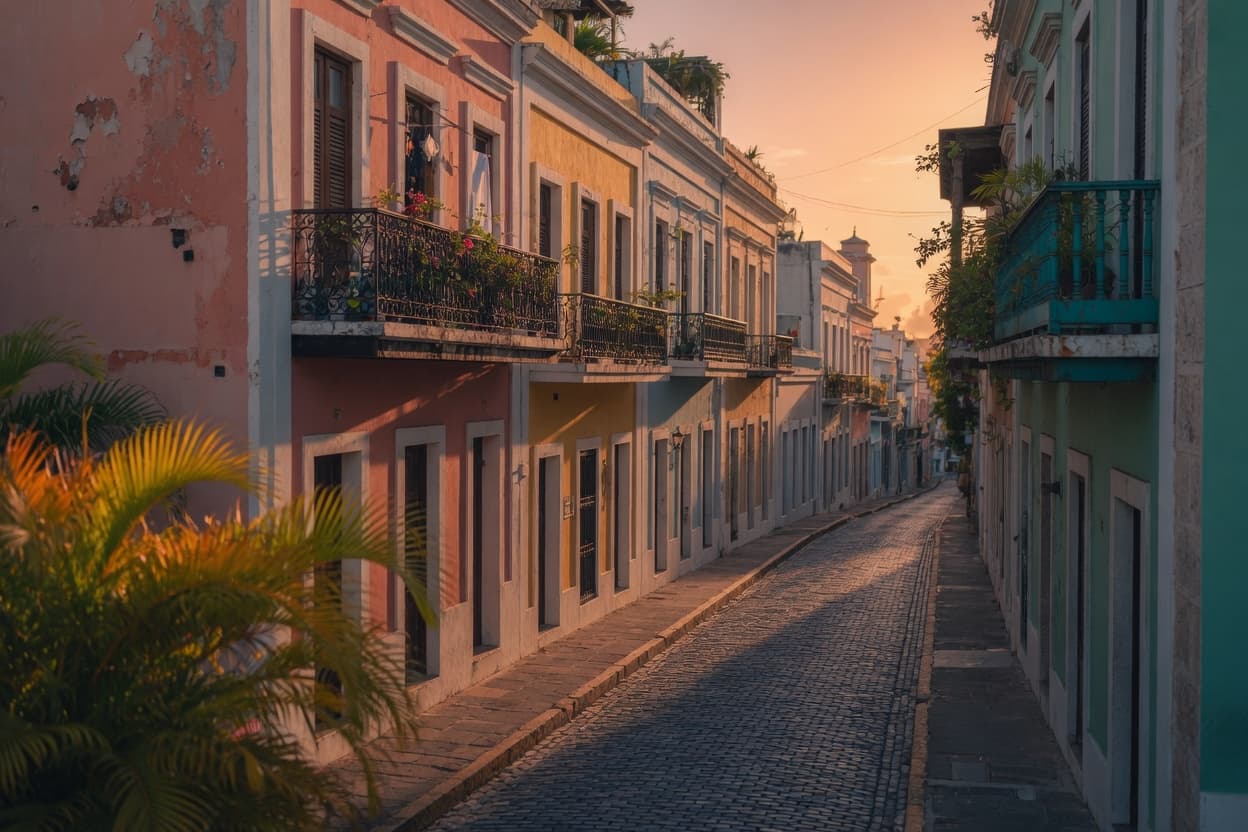Old San Juan street